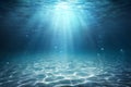 Underwater Sea - Deep Water Abyss Royalty Free Stock Photo