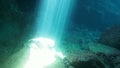 Underwater Sunbeams