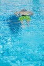 Underwater Swimmer Royalty Free Stock Photo