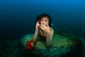 Underwater telephone call