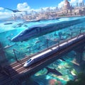 Underwater Train Journey: A City\'s Ecotourism Marvel