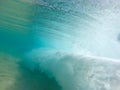 Underwater wave view in Hawaii Royalty Free Stock Photo