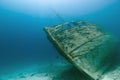 Underwater Wooden Caribbean Shipwreck