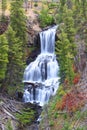 Undine Falls in Yellowstone Royalty Free Stock Photo