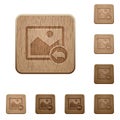 Undo image changes wooden buttons