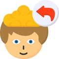 Undo Vector Icon Design
