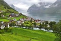 Undredal, Sognefjord Royalty Free Stock Photo