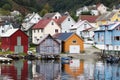 Undredal from the Sognefjord Royalty Free Stock Photo