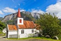 Undredal Stave churchl, Norway Royalty Free Stock Photo