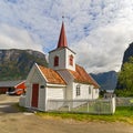 Undredal Stave churchl, Norway. Royalty Free Stock Photo