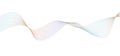 Undulate gradient multicolor lines with blend effect. Twisted Ribbon background, frequency soundwave curve , Technology geometric