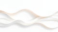 Wallpaper Bergelombang Putih Krem dengan Sentuhan Halus Royalty Free Stock Photo