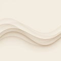 Undulating layers of soft, cream-colored waves create an abstract, flowing design. Each Royalty Free Stock Photo