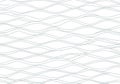 Undulating lines create a seamless, wave-like pattern on a white background Royalty Free Stock Photo