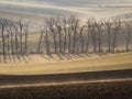 The undulating Moravian landscape known near the city of Kyjov as Moravian Tuscany, Czech Republic