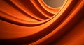 Background of moving waves in orange and brown. Royalty Free Stock Photo