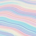 Undulating pastel colored waves create a soothing abstract pattern Royalty Free Stock Photo