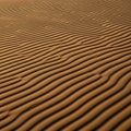 Undulating sand dunes create a pattern Royalty Free Stock Photo