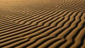 Undulating sand dunes form intricate wavy patterns creating a rhythmic Royalty Free Stock Photo