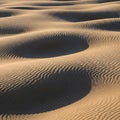 A variety of textures emphasizing the shifting nature of desert Royalty Free Stock Photo
