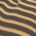 Undulating stripes resembling zebra patterns are formed on a textured surface. The design is Royalty Free Stock Photo