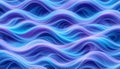 Abstract digital art showcasing undulating waves of purple and blue hues