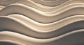Undulating waves create a dynamic visual field in soft, monochromatic shades. The smooth, flowing Royalty Free Stock Photo