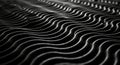 Undulating waves form an abstract pattern with smooth, curved lines in various Royalty Free Stock Photo