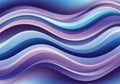 Undulating waves in a mix of purple, blue, and pink hues create an abstract pattern. The design Royalty Free Stock Photo