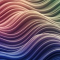 Undulating waves of soft, smooth layers create a mesmerizing abstract pattern. The Royalty Free Stock Photo