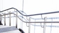Undulating and wavy stair railing