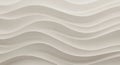 Undulating white waves create a pattern of three-dimensional curves across the Royalty Free Stock Photo