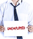 Unemployed Royalty Free Stock Photo