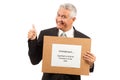 Unemployed Business Man Royalty Free Stock Photo