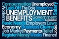 Unemployment Benefits Word Cloud