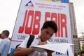 Unemployment issue in Manila, Philippines