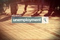 Unemployment web search bar glossary term