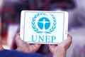 UNEP , United Nations Environment Programme logo Royalty Free Stock Photo