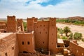 Unesco heritage Ait Ben Haddou kasbah in Morocco