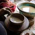 Traditional pottery Horezu Royalty Free Stock Photo