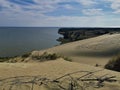 Neringa landscapes in Lithuania in summer