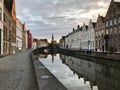 Unesco Site Brugges, Belgium, Canal