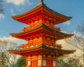 Kiyomizudera Temple, Kyoto, Japan Royalty Free Stock Photo