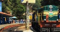 unesco world heritage nilgiri mountain railway, coonoor railway station near ooty hill station in tamilnadu in india Royalty Free Stock Photo