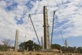 UNESCO World Heritage obelisks of Axum, Ethiopia.