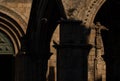 UNESCO World Heritage, The Salado Monument (Padrao do Salado) and the Gothic Crucifix in Oliveira Square.