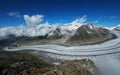 UNESCO World Heritage Site Aletsch Glacier
