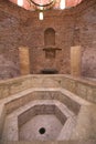 Ancient interior of Basilica of Aquileia, Italy