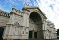 Classic, historic and ornate exterior of Royal Exhibition Building entry in Melbourne, Victoria, Australia Royalty Free Stock Photo