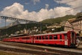 The Unesco World Heritage train trips starts in Chur and ends in